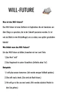 Vorschau - Arbeitsblätter - Will-Future (3x differenziert) - Seite 1