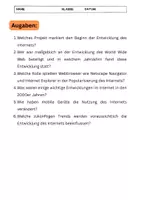 Vorschau - Arbeitsblätter - Die Evolution des Internets: 6 Fragen zum Text - Seite 2