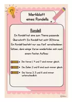Vorschau - Arbeitsblätter - Rondell Merkblatt - Seite 1
