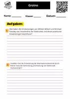 Vorschau - Arbeitsblätter - Entdeckung und Nutzung von Elektrizität - Seite 3