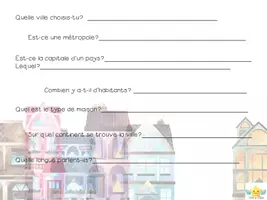 Aperçu - Préparation de séquence / Séquence complète - Une présentation orale avec ça ... les villes - Page 2