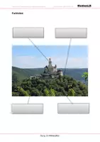 Vorschau - Arbeitsblätter - Burg im Mittelalter - Farbfolien - Deckblatt
