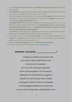 Vorschau - Arbeitsblätter - Lyrik (Jg 9, 10): Poetry Slam - Perspektive eines Stuhls - Seite 1