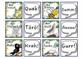 Vorschau - Spiele - Tiergeräusche / Tierlaute - u.a. Alphabetisierung - Seite 3