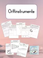 Vorschau - Arbeitsblätter - Materialpaket: Orff-Instrumente - Seite 1