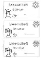 Vorschau - Arbeitsblätter - Lesemalheft - Sommer - Lesen, malen, verstehen - Teil 2 - Seite 2