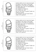 Vorschau - Arbeitsblätter - Lesemalheft - Sommer - Lesen, malen, verstehen - Teil 2 - Seite 3