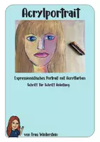 Vorschau - Mal- und Bastelvorlagen - Acrylportrait Expressionismus - Deckblatt
