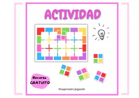 Vista previa - Tarjetas / Manipulativos - Actividad para la concentración - Portada