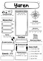 Vorschau - Arbeitsblätter - Hauptstädte in Ozeanien - 14 Steckbriefe Materialpaket - Seite 2