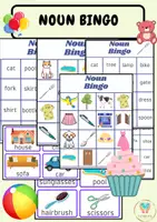 Náhľad - Angleški samostalniki Bingo - Noun Bingo - obálka