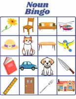 Náhľad - Angleški samostalniki Bingo - Noun Bingo - strana 2