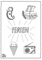 Vorschau - Mal- und Bastelvorlagen - Sammlung Sommerferien - Seite 2