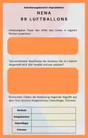 Vorschau - Stundenentwürfe - Songtextanalyse - Nena - 99 Luftballons - Aufgaben mit Musterlösungen - Seite 2
