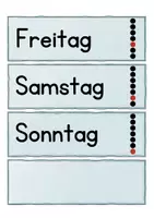 Vorschau - Poster - Karten Wetter und Wochentage inkl. DaZ-Farbmarkierung - Seite 2