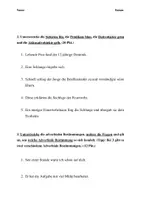 Vorschau - Arbeitsblätter - Klassenarbeit zum Thema „Satzglieder bestimmen“ - Seite 1