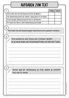 Vorschau - Arbeitsblätter - Die Rache der Gartenzwerge - Lesehäppchen / Lesetext mit Fragen / VERA-Vorbereitung /Leseverstehen Grundschule Klasse 3–4 - Seite 3