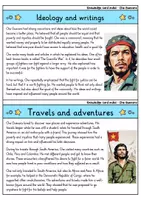 Vorschau - Bildkarten - Che Guevara - Knowledge card index - Famous personalities (English) - Seite 3