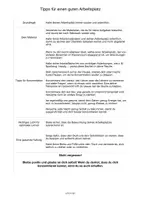 Vorschau - Anderer Materialtyp - Kriterien für einen guten Arbeitsplatz & Lernpartner - Seite 1
