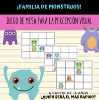 Vista previa - Tarjetas / Manipulativos - Juego de mesa: Familia de monstruos. Percepción visual, atención y memoria. - Portada