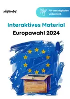 Vorschau - Stundenentwürfe - Interaktives Material: Europawahl 2024 (EU Wahl am 9. Juni) - Deckblatt