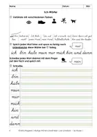 Vorschau - Arbeitsblätter - Häufige Wörter schnell lesen und schreiben - Ich-Wörter - Seite 3