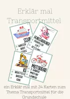 Vorschau - Spiele - Erklär mal Transportmittel - Deckblatt