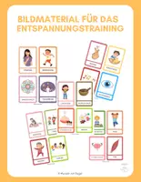 Vorschau - Bildkarten - Bildmaterial für das Entspannungstraining - Deckblatt