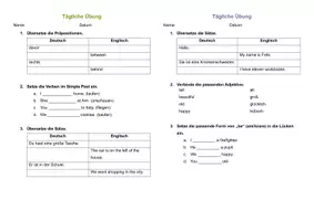 Vorschau - Test - Englisch Sammlung Tägliche Übungen - Seite 2