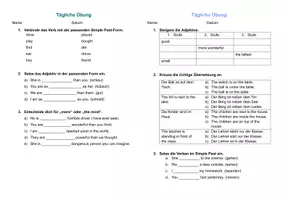 Vorschau - Test - Englisch Sammlung Tägliche Übungen - Seite 3