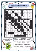 Vorschau - Spiele - Suchsel zum Ökosystem Meer (Klasse 6/7/8) - Deckblatt