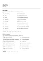 forhåndsvisning - Billy Elliot (Arbeidsark til filmen på engelsk) - side 1