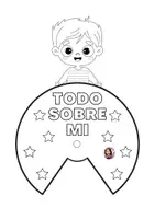 Vista previa - Manualidades / Dibujos para colorear - RUEDA GIRATORIA TODO SOBRE MI - página 3