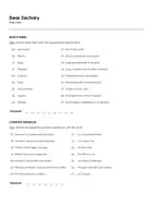 forhåndsvisning - Dear Zachary (Arbeidsark til filmen på engelsk) - side 1