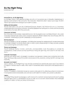 forhåndsvisning - Do the Right Thing (Arbeidsark til filmen på engelsk) - omslagsark