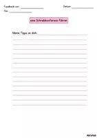 Vorschau - Arbeitsblätter - Reizwortgeschichte - Checkliste - Seite 2