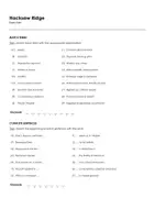 forhåndsvisning - Hacksaw Ridge (Arbeidsark til filmen på engelsk) - side 1