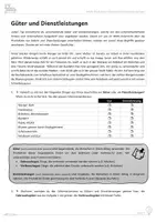 Vorschau - Arbeitsblätter - WAH: Produktion von Gütern & Dienstleistungen (inkl. Lösungen) - Seite 1