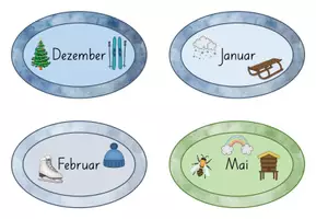 Vorschau - Bildkarten - Geburtstagskalender - Seite 1