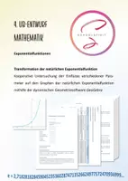 Vorschau - Stundenentwürfe - UB-Entwurf "Transformation der e-Funktion" - Deckblatt