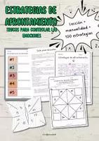 Vista previa - Juegos / Gamificación - Dinámica de Gestión Emocional: Comecocos + Guía con 100 Estrategias de Afrontamiento (6 a 12 años) - página 1