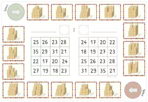 Vorschau - Stationenlernen - Würfelgebäude, 2x Bingo Spiel zum "Würfelzählen", Niveau: schwierig - Seite 3
