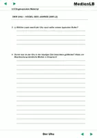 Vorschau - Arbeitsblätter - Der Uhu - Ergänzende Aufgaben - Seite 1