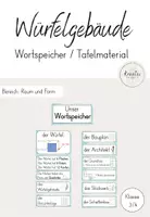 Vorschau - Stundenentwürfe - Materialpaket - Würfelgebäude & Schattenbox - Seite 1