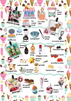 Vorschau - Arbeitsblätter - Booklet - At the Ice Cream Parlor - Seite 2