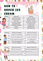 Vorschau - Arbeitsblätter - Booklet - At the Ice Cream Parlor - Seite 3