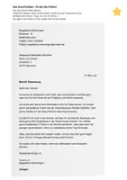 Vorschau - Arbeitsblätter - Anschreiben - finde die Fehler mit Hilfe der Checkliste! Differenziert auf 2 Niveaus mit Tipp-Karten - Seite 2