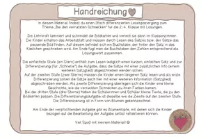Vorschau - Arbeitsblätter - Lesespaziergang "Bei den verrückten Schnecken" (Klasse 2-4) - Seite 2