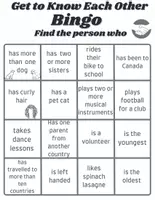 Náhľad - Get to Know Each Other Bingo - - strana 3