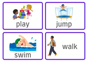 Náhled - Verb Bingo - Anglická slovesa Bingo - boční 1